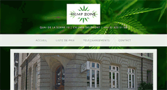 Desktop Screenshot of hempzone.ch